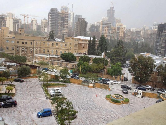 Storm hits Lebanon
